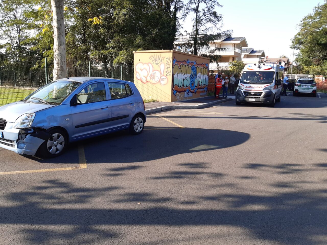 investito in via fontanile a cernusco sul naviglio polizia locale ambulanza