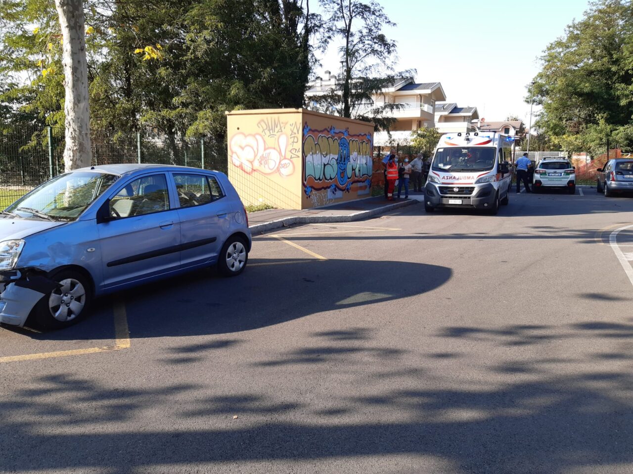 Ciclista investito a Cernusco sul Naviglio