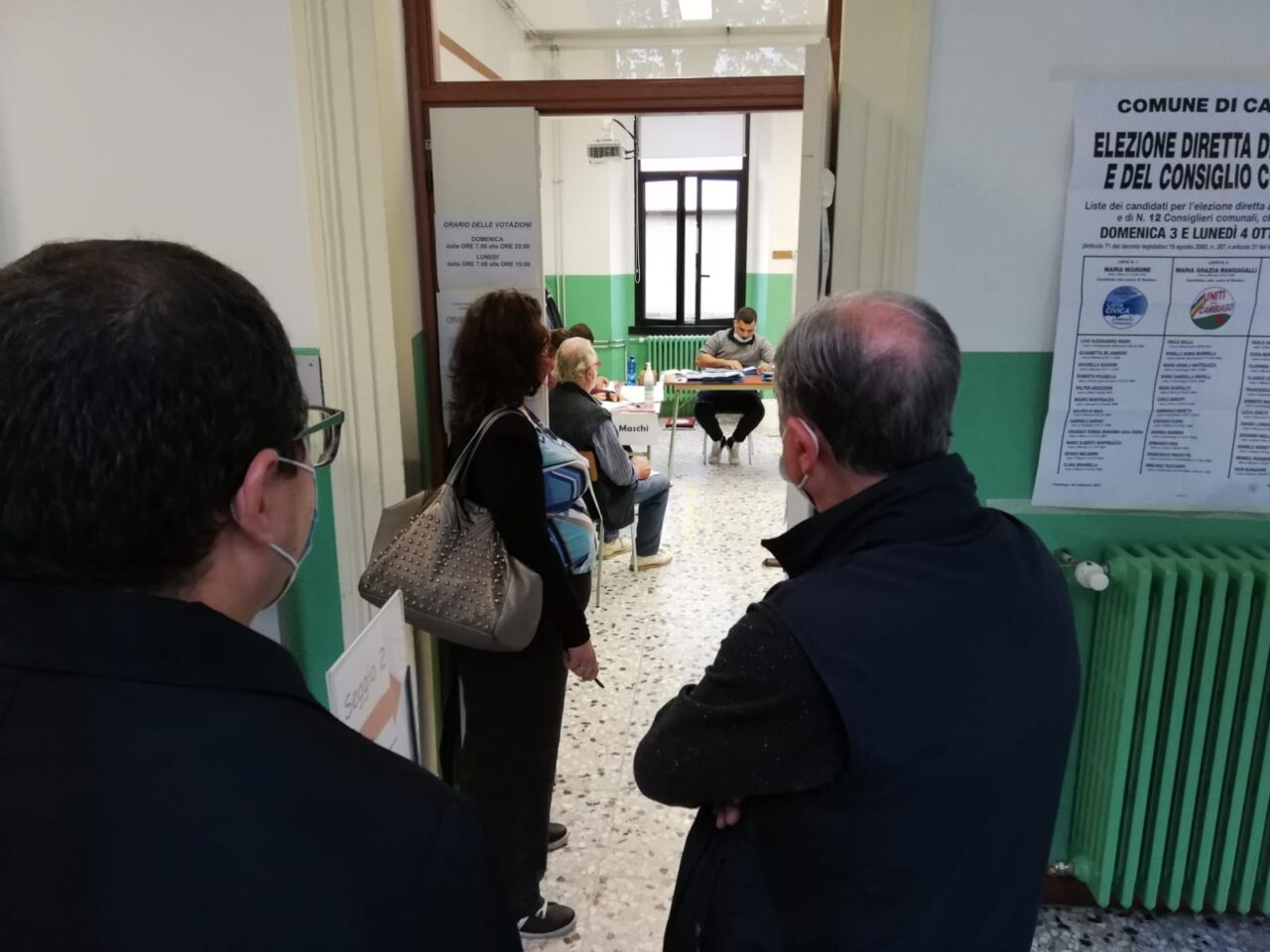 Elezioni a Cambiago: Mangiagalli in testa a spoglio avviato