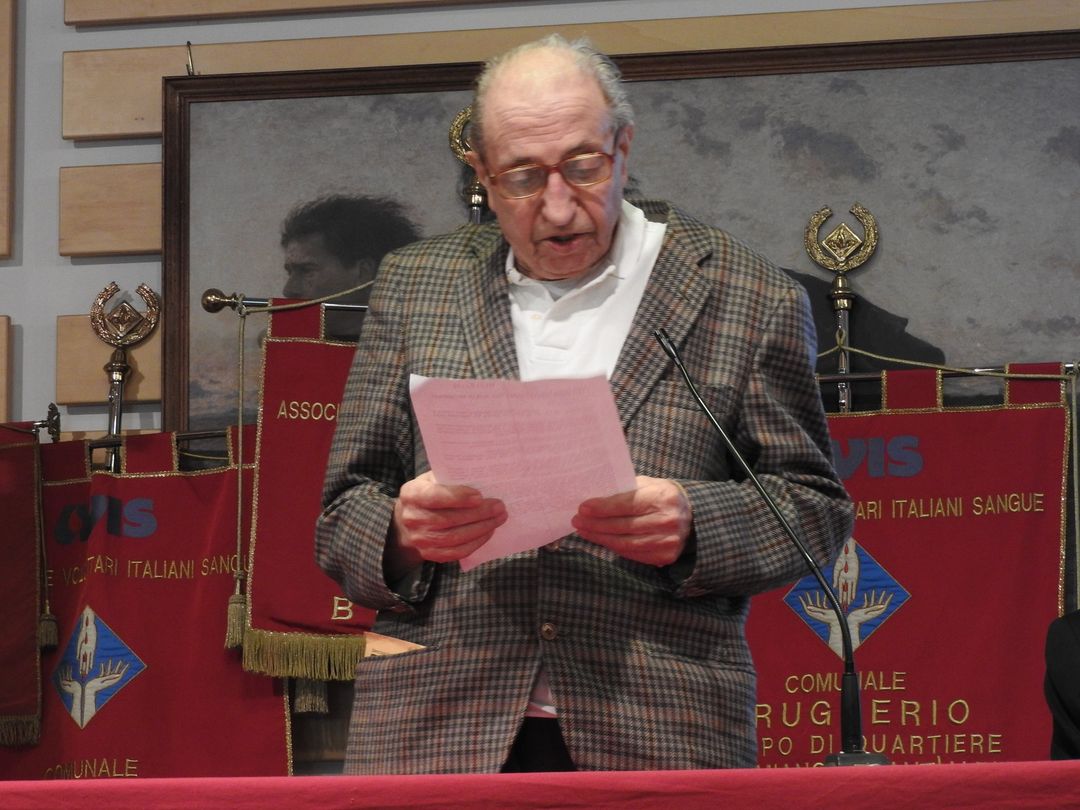 Un altro lutto per l’Avis di Brugherio: addio a Franco Sangalli