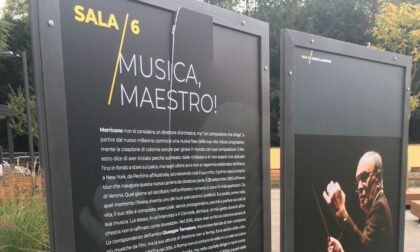 Mostra su Ennio Morricone vandalizzata poche ore dopo l'inaugurazione