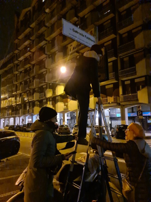 cassina de pecchi blitz del gruppo donne martesana per il 25 novembre