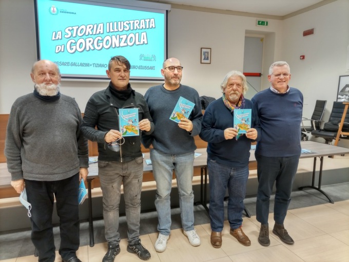 La storia di Gorgonzola in un fumetto