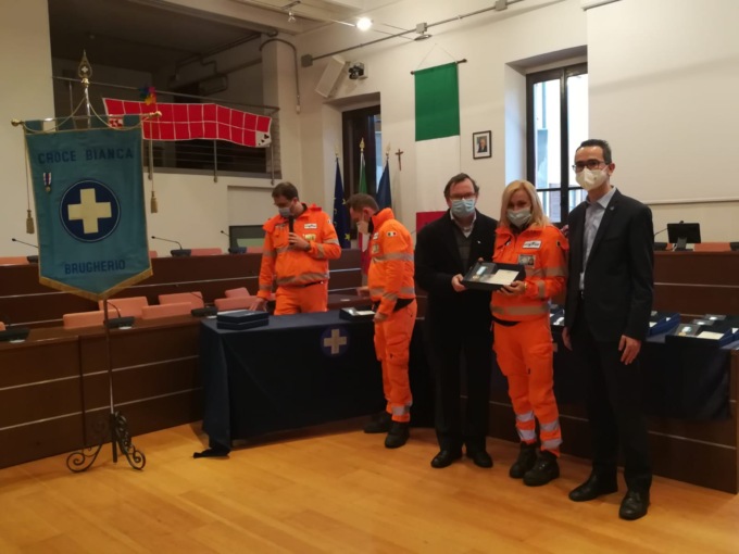 Benemerenze civiche per i veterani della Croce Bianca di Brugherio