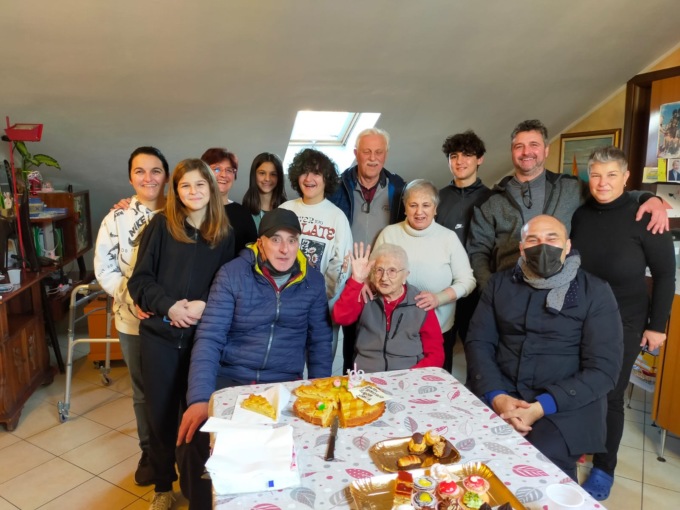 La donna più anziana di Cernusco sul Naviglio spegne 103 candeline