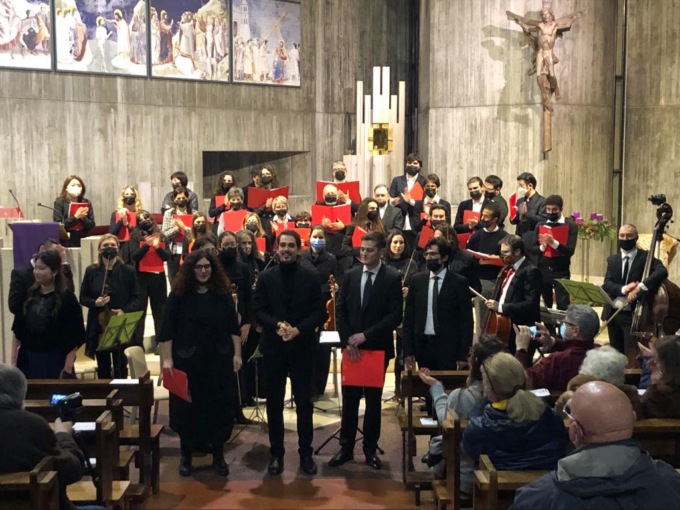 Le voci della Giovane Corale commuovono Cassano d’Adda