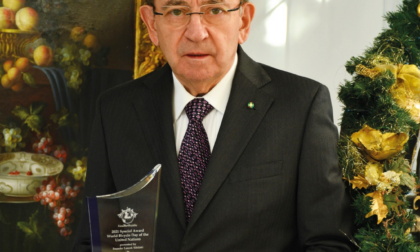 Cambiago, Ernesto Colnago premiato dall'Onu con il #WorldBicycleDay