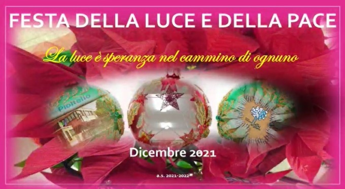 Tanti auguri di Natale dagli amici della Festa della luce e della pace di Pioltello