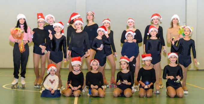 Successo per lo spettacolo natalizio di pattinaggio artistico