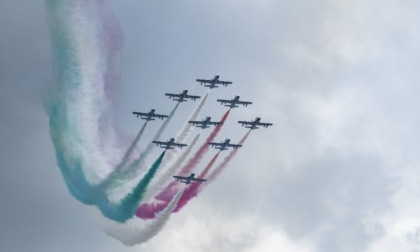 Annullato il volo delle Frecce Tricolori dopo l’incidente aereo di stamattina