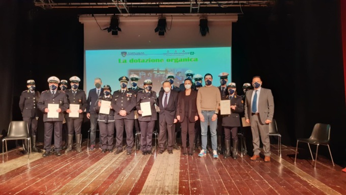 Riccardo De Corato a Cassina per premiare gli agenti della Polizia Locale