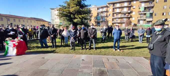 Pietre d’inciampo posizionato a Brugherio. La cerimonia nel Parco della Resistenza