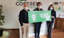 Un anno di energia elettrica gratis con Cogeser