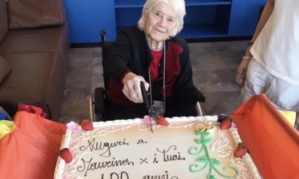 Una vita a cavallo di due secoli: la signora Maurina compie 100 anni
