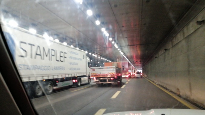 Lunghe code in Autostrada A4 per incidente
