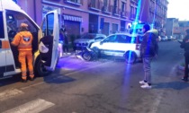 Scontro auto moto, 27enne trasportato al San Raffaele