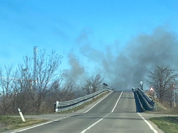 incendio a pozzuolo martesana