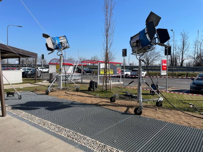 Supermercato chiude per due giorni e diventa un set cinematografico