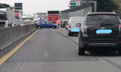 A4 direzione Milano bloccata a causa di un incidente