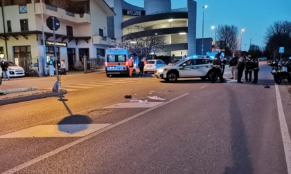Anziano investito a Cernusco: elisoccorso e ambulanza in codice rosso