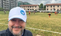 Matteo Salvini scende in campo... a Brugherio