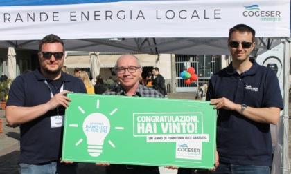 Un anno di energia gratis: Gorgonzola fa l'en plein