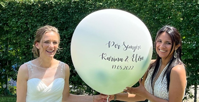 Karina ed Elisa si sono dette “sì”. E ora sperano di diventare mamme