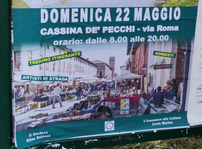 Festa patronale, ma la foto del manifesto per le strade è del paese sbagliato