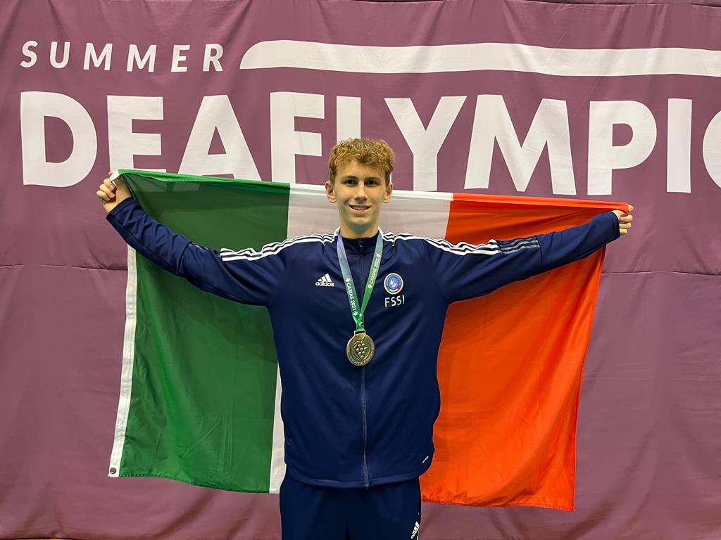 Alessandro Rivellini est revenu du Brésil avec une médaille de bronze