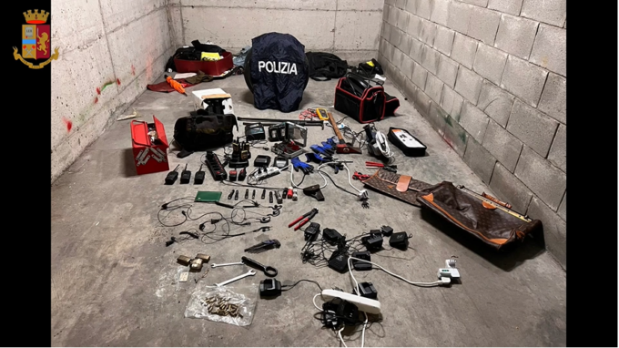 Arrestata la banda specializzata in furti in abitazione