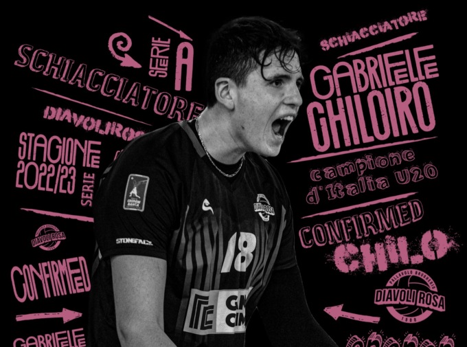 Gabriele Chiloiro confermato in prima squadra