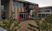 Incendio in una scuola, arrivano i Vigili del Fuoco