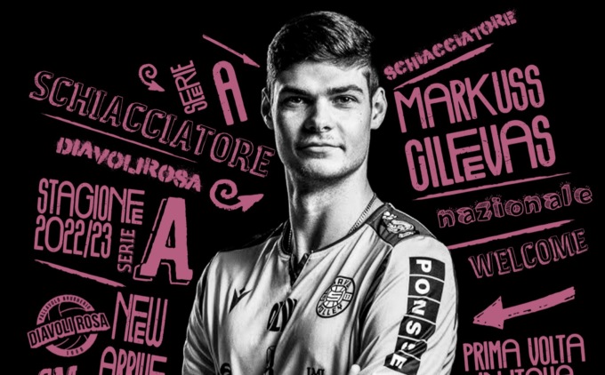 Nuovo colpo di mercato per i Diavoli Rosa: arriva Markuss Cielavs