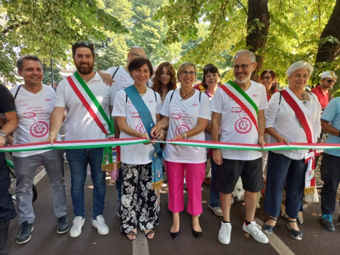 Inaugurata la pista ciclabile che collega Milano all’Idroscalo di Segrate