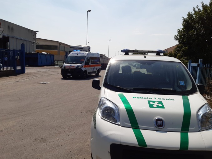 Infortunio sul lavoro, interviene l’elisoccorso