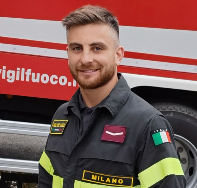 Vigile del Fuoco in ferie salva la vita a una bimba