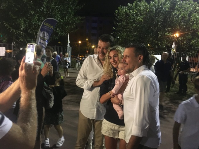 Matteo Salvini a Brugherio
