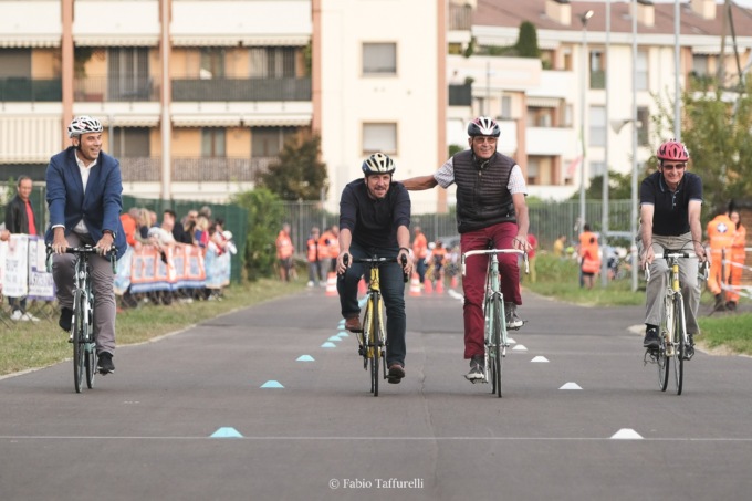Primi spint in bicicletta in compagnia di Gibi Baronchelli