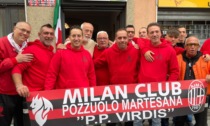 Pietro Paolo Virdis a Pozzuolo per festeggiare con il Milan Club lui intitolato