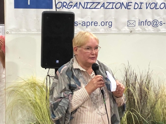 cassano d'adda al sa derva serata per il solidarmarket con giunta e referente del gruppo angela magni