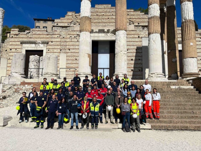 Salvaguardia dei beni culturali, all’esercitazione regionale c’è anche l’ANC di Brugherio
