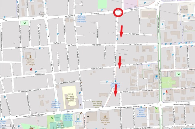 L’inversione di via Briantea a Cernusco sul Naviglio potrebbe non essere definitiva