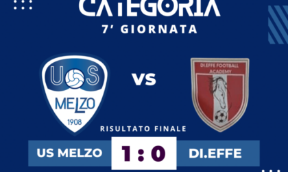L'Us Melzo 1908 centra la quarta vittoria consecutiva  in Zona Cesarini