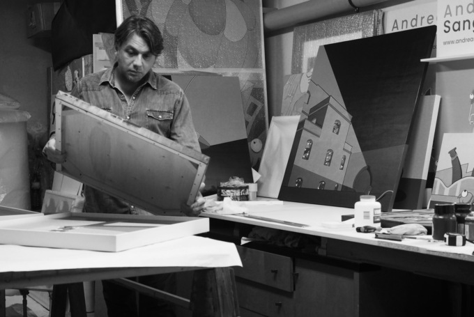 Andrea Sangalli Ruvido mostra a Milano