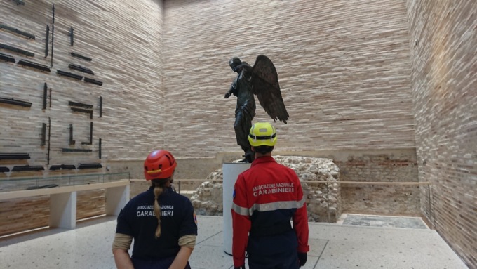Anc Brugherio esercitazione per la Salvaguardia dei Beni Culturali in Emergenza