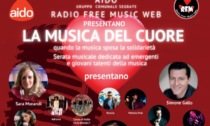 “La musica del cuore”, l’evento musicale di Aido Segrate e di “Radio Free Music Web” con ospiti e nuovi talenti