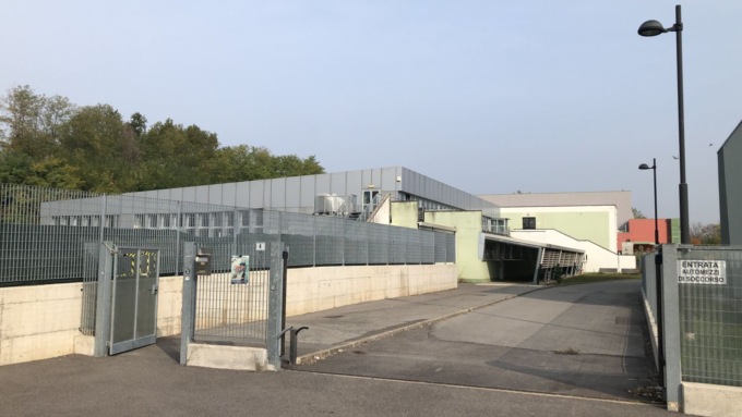 Elisoccorso alla piscina di Trezzo sull'Adda