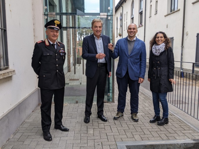 L’Associazione Carabinieri di Cernusco sul Naviglio “prende casa” nell’ex hub vaccinale