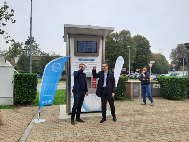 Brugherio fa poker: inaugurata la quarta Casetta dell’acqua
