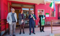 Taglio del nastro per la nuova biblioteca di Settala, intitolata a Massimo Labadini